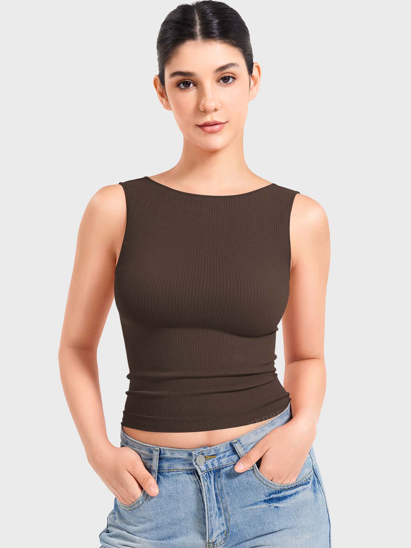 Yeoreo Chelseia Open Back Tank Top