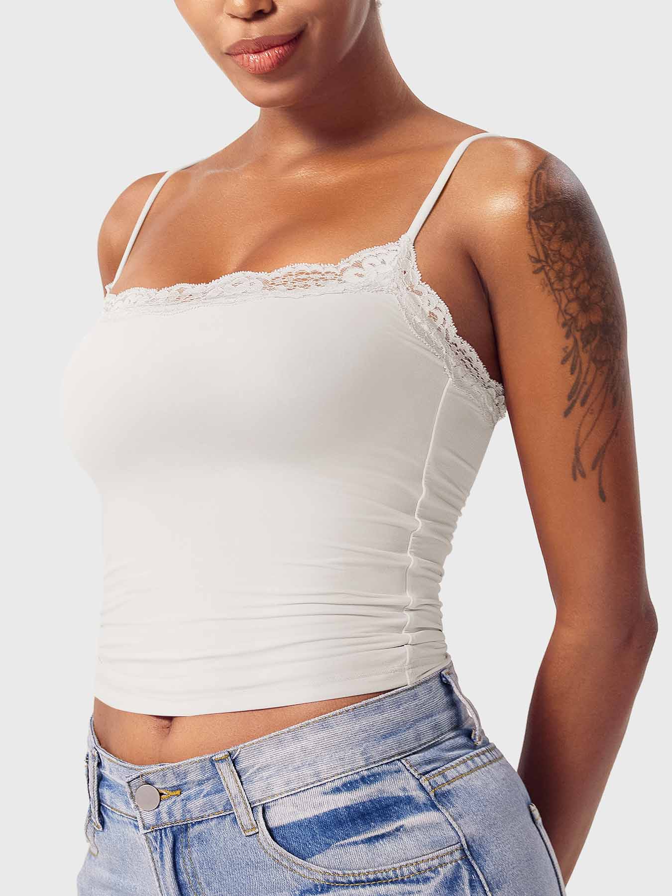 Yeoreo Annabely Square Neck Lace Tank