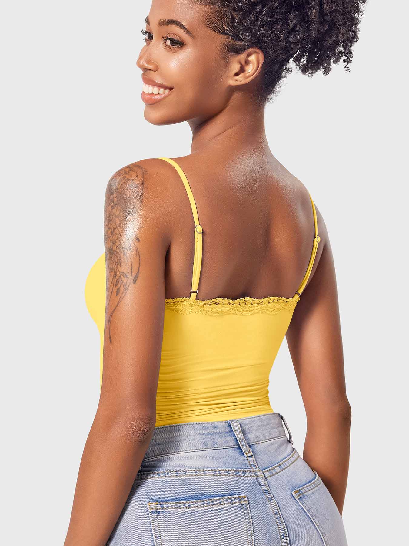 Yeoreo Annabely Square Neck Lace Tank