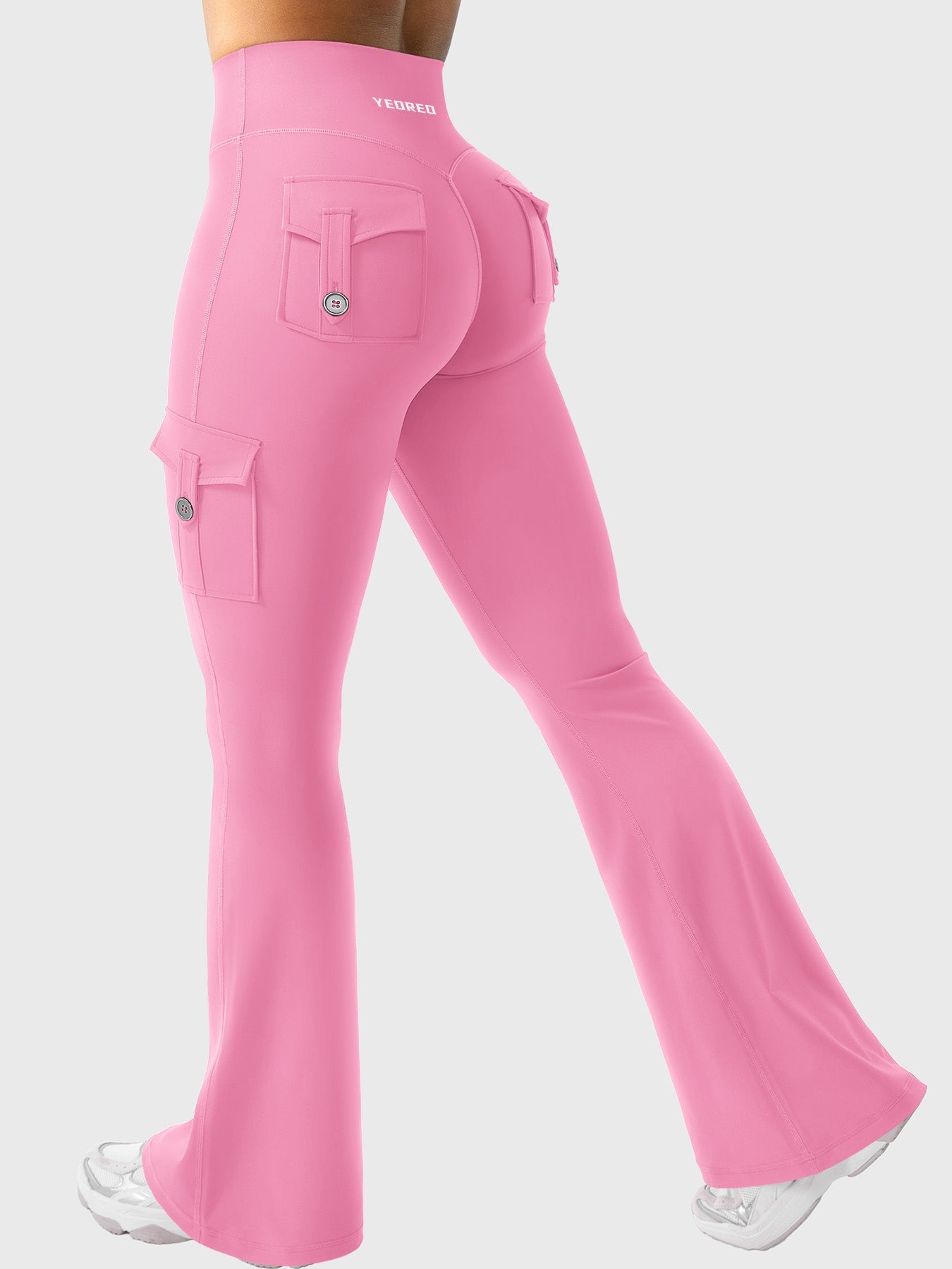 Yeoreo Hedda 34" Cargo Flared Leggings