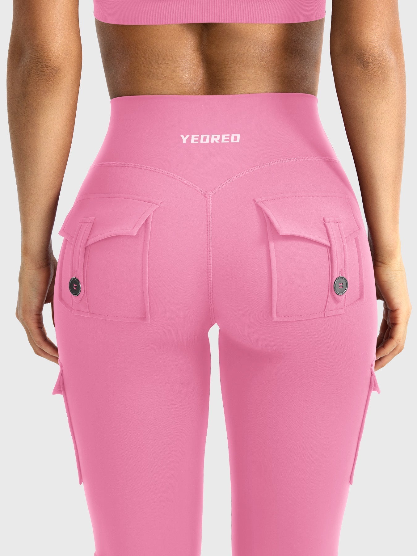 Yeoreo Hedda 34" Cargo Flared Leggings