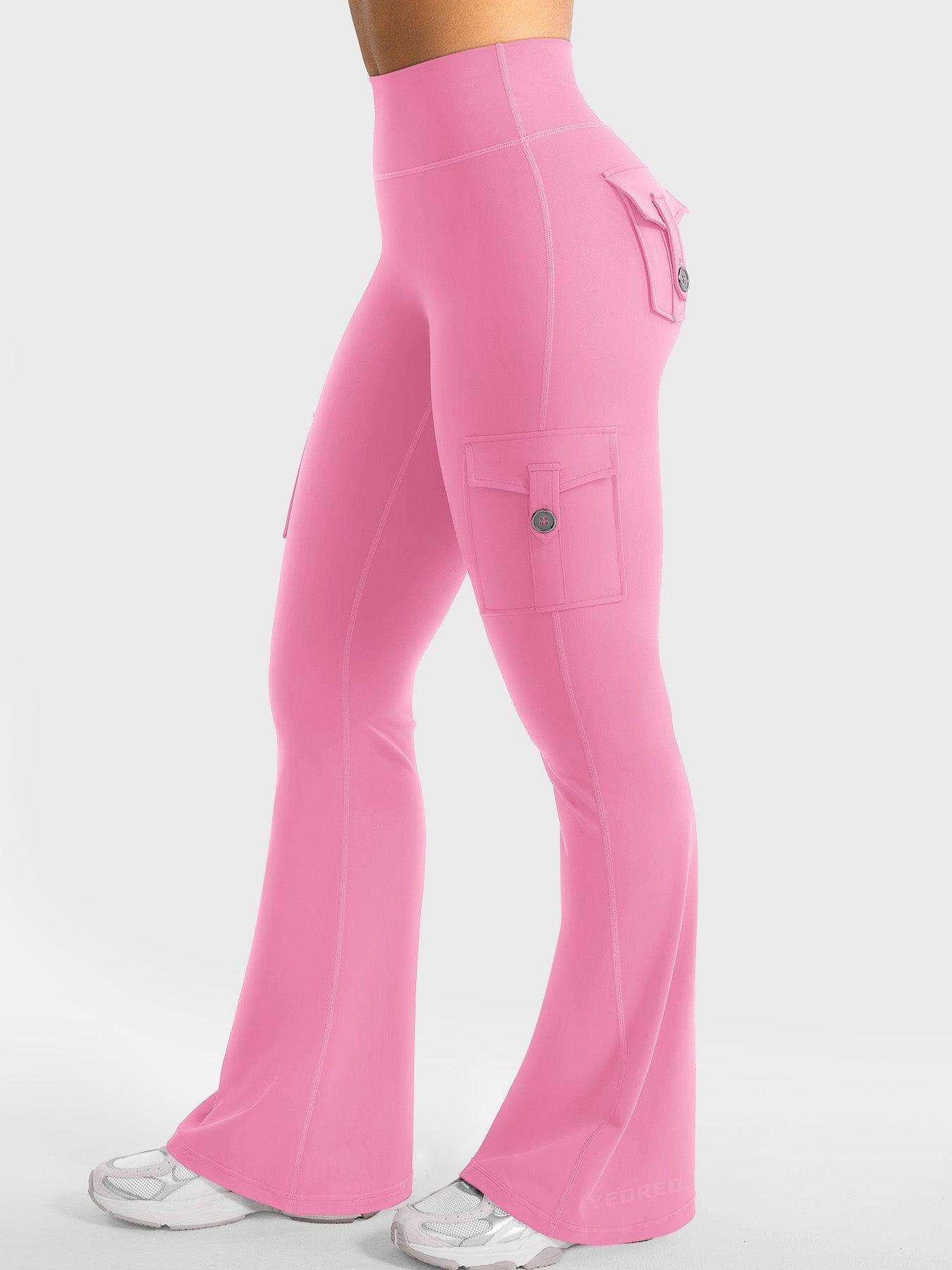 Yeoreo Hedda 34" Cargo Flared Leggings