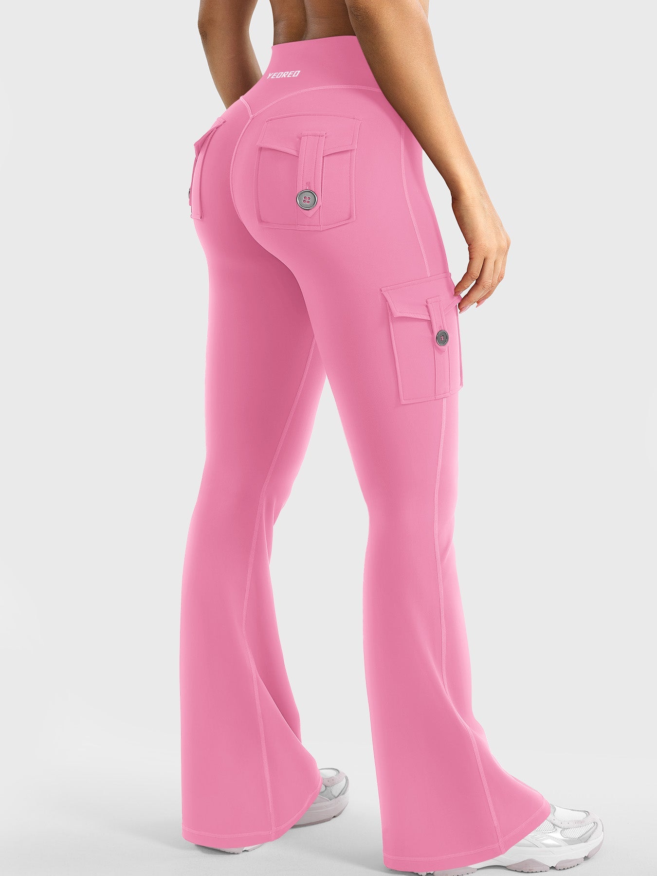 Yeoreo Hedda 34" Cargo Flared Leggings