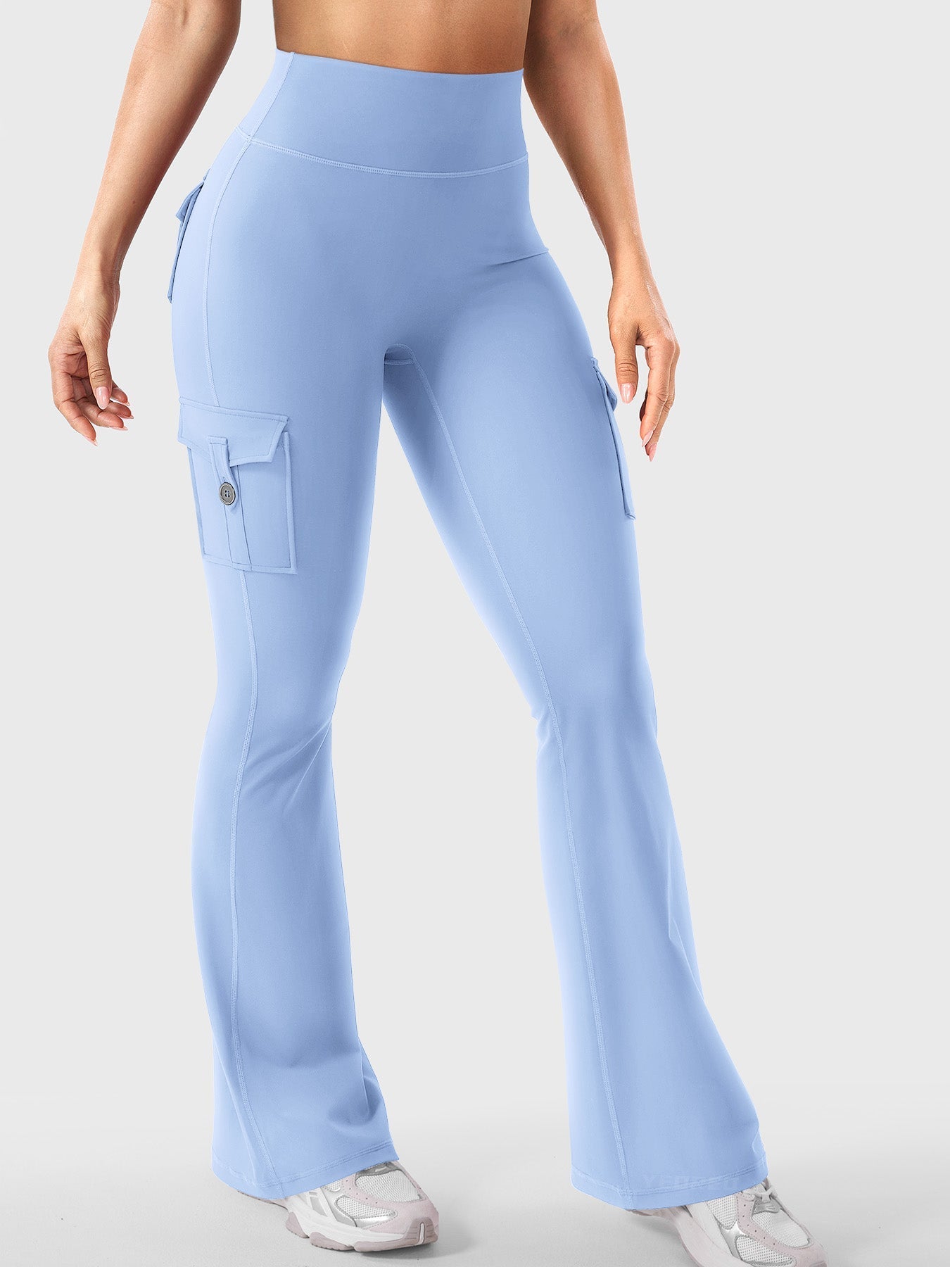 Yeoreo Hedda 34" Cargo Flared Leggings