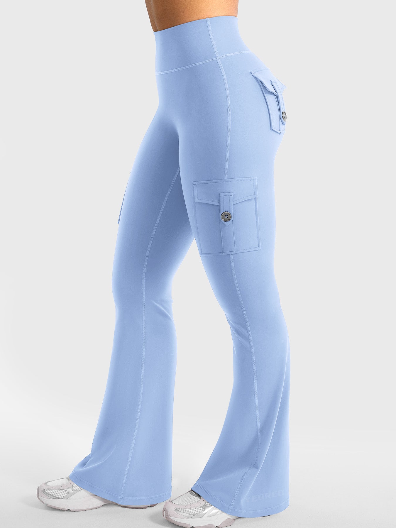 Yeoreo Hedda 34" Cargo Flared Leggings