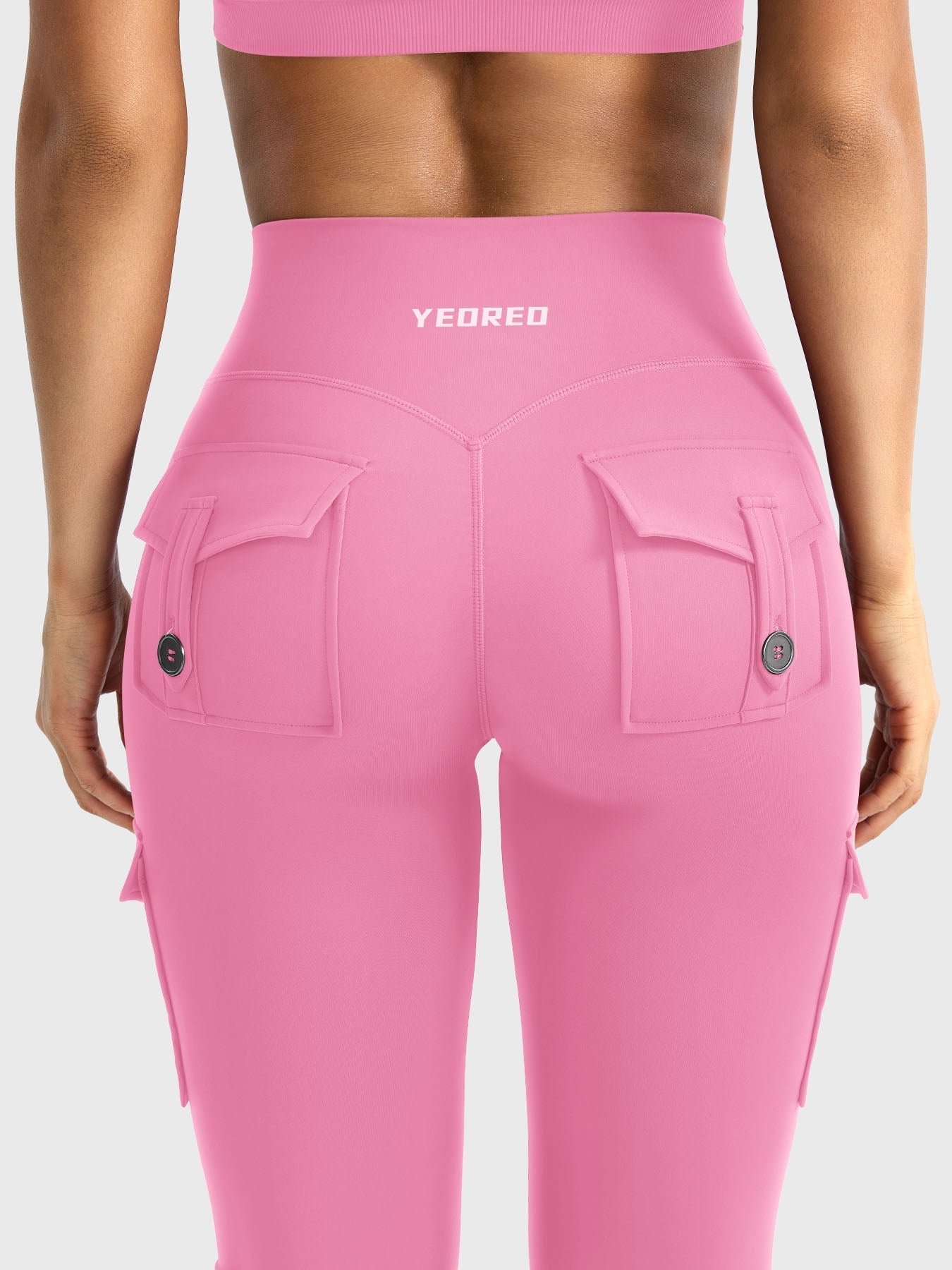 Yeoreo Hedda 30" Cargo Flared Leggings