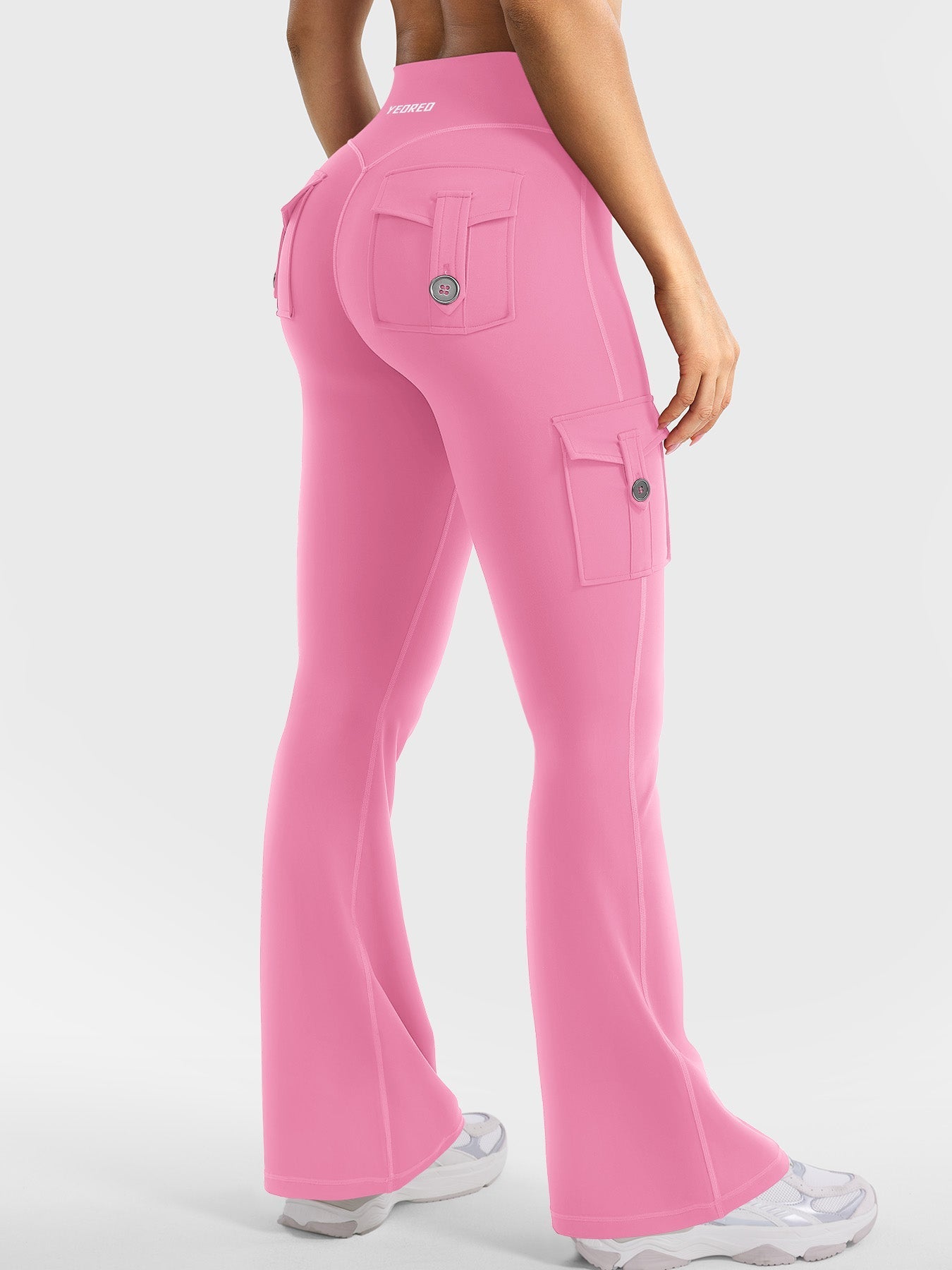 Yeoreo Hedda 30" Cargo Flared Leggings