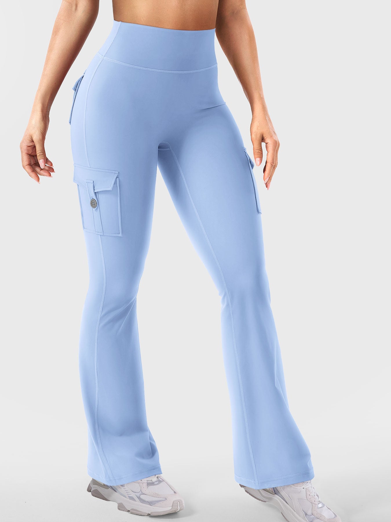 Yeoreo Hedda 30" Cargo Flared Leggings