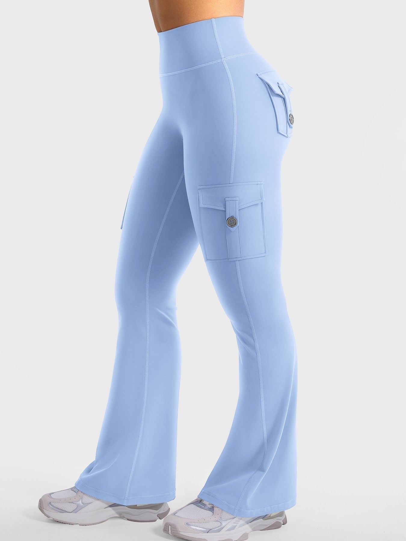 Yeoreo Hedda 30" Cargo Flared Leggings