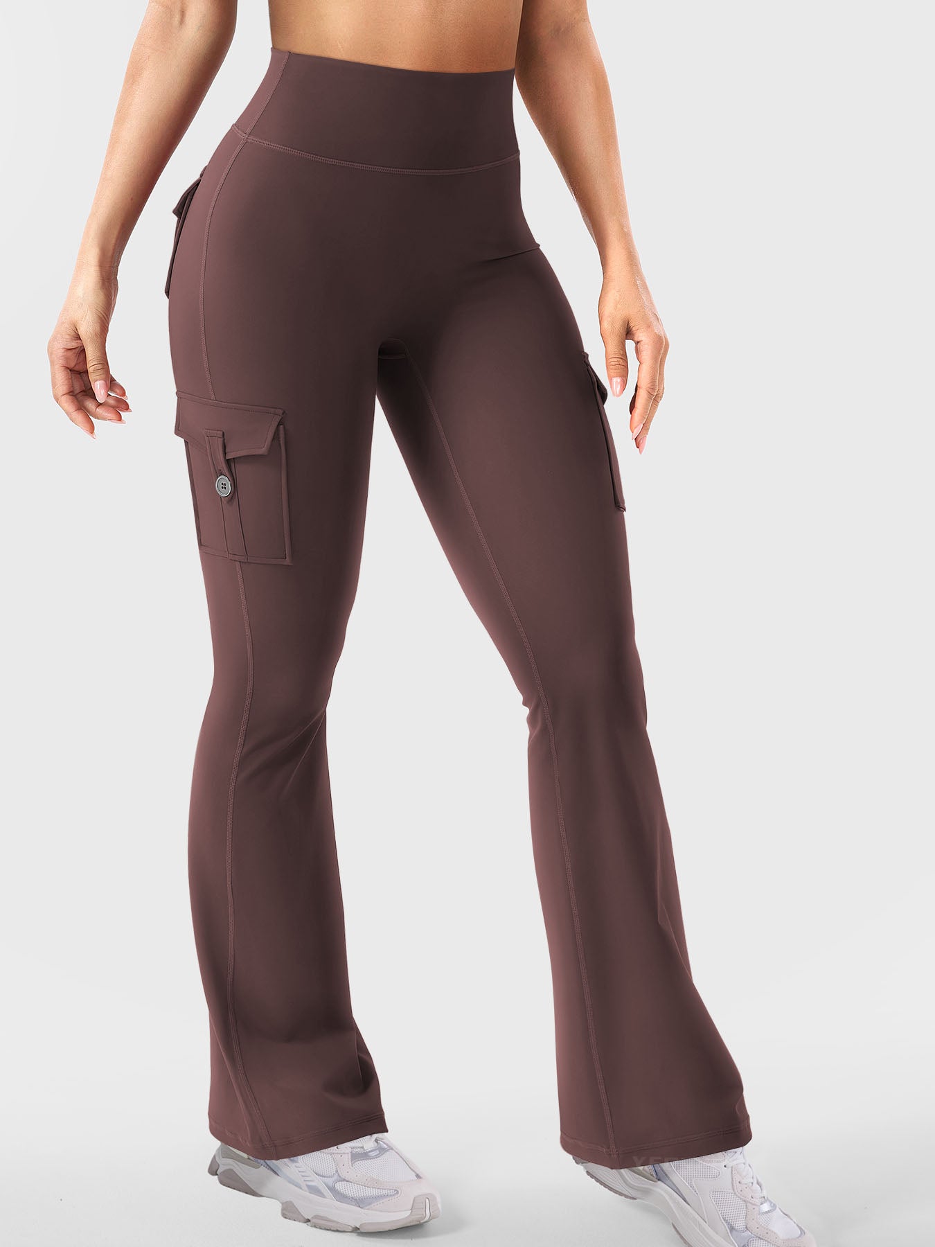 Yeoreo Hedda 30" Cargo Flared Leggings