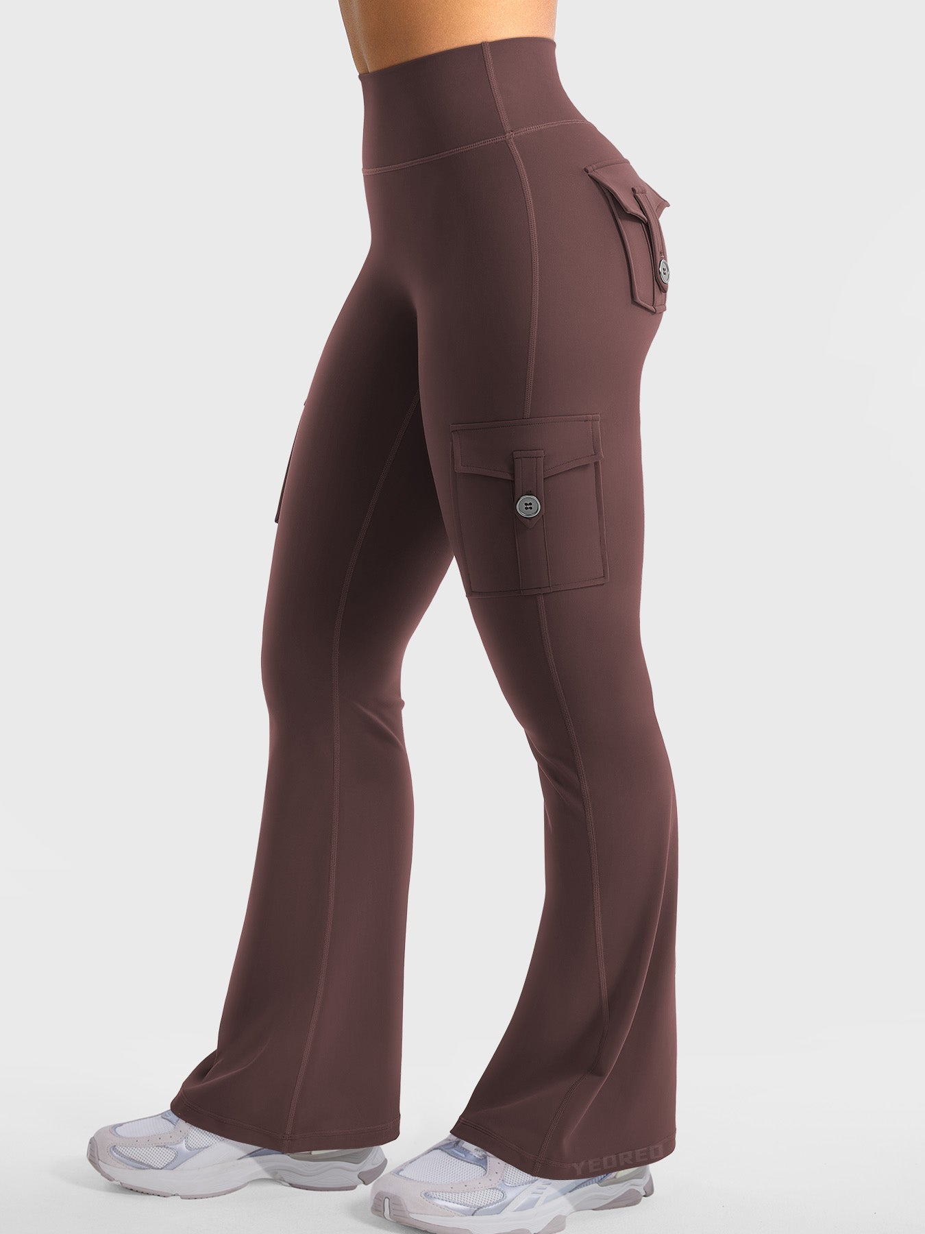 Yeoreo Hedda 30" Cargo Flared Leggings