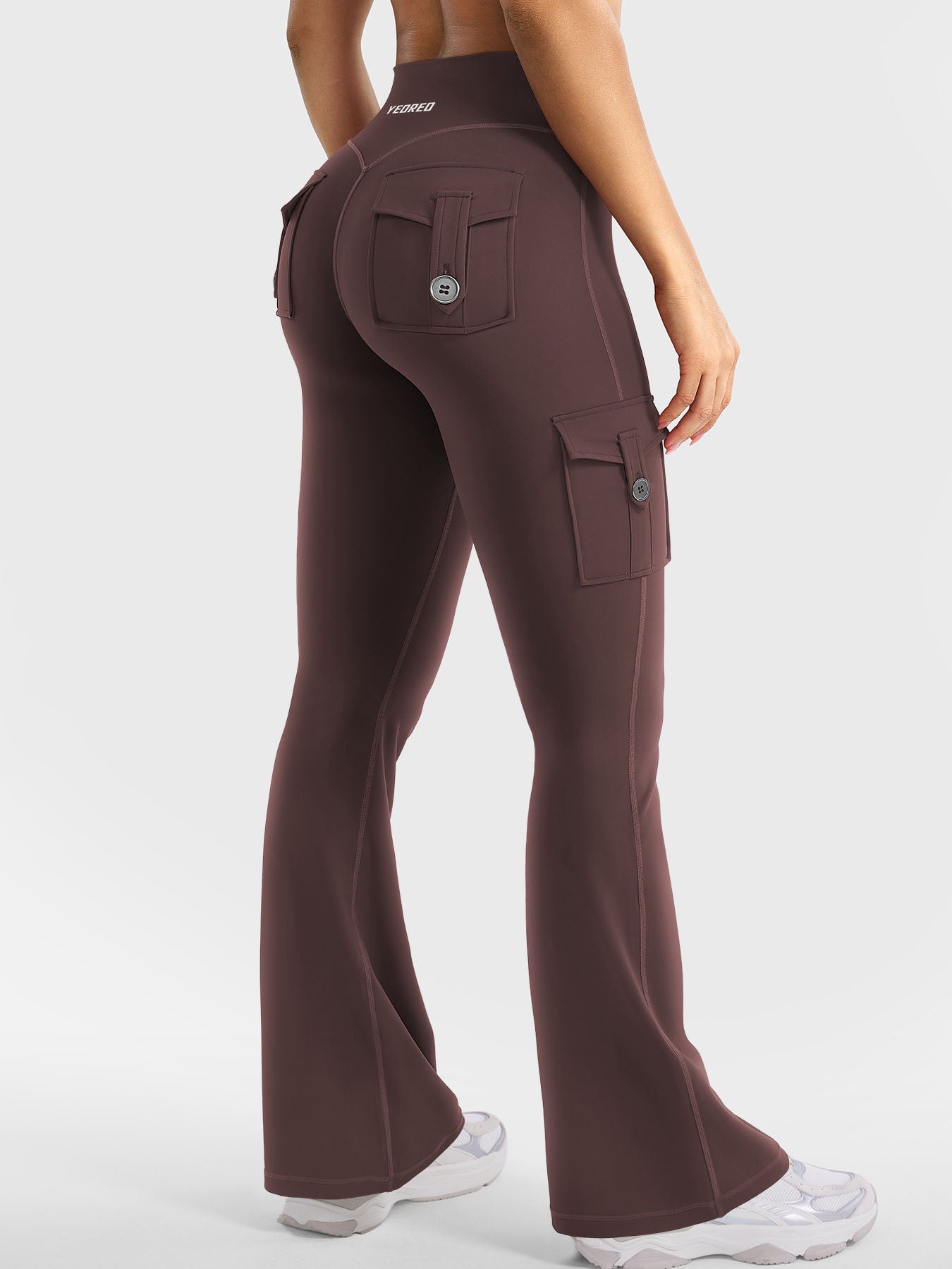 Yeoreo Hedda 30" Cargo Flared Leggings