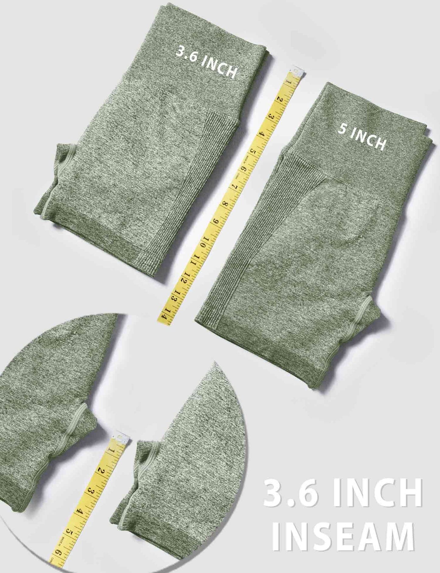 Yeoreo 3.6"Professional Shorts