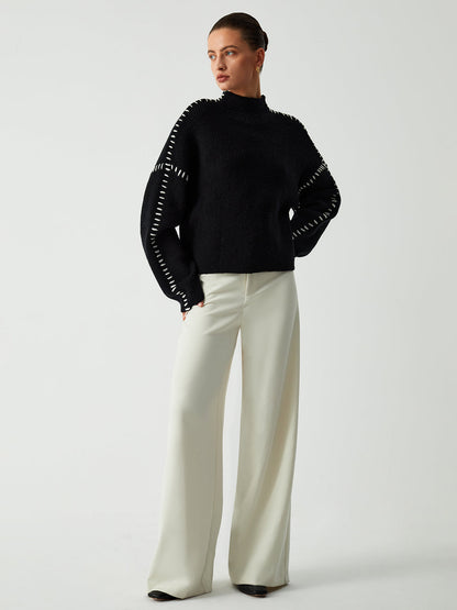 Riley - Knitted Turtleneck Sweater