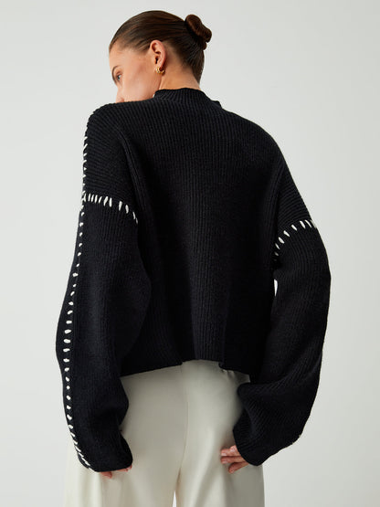 Riley - Knitted Turtleneck Sweater