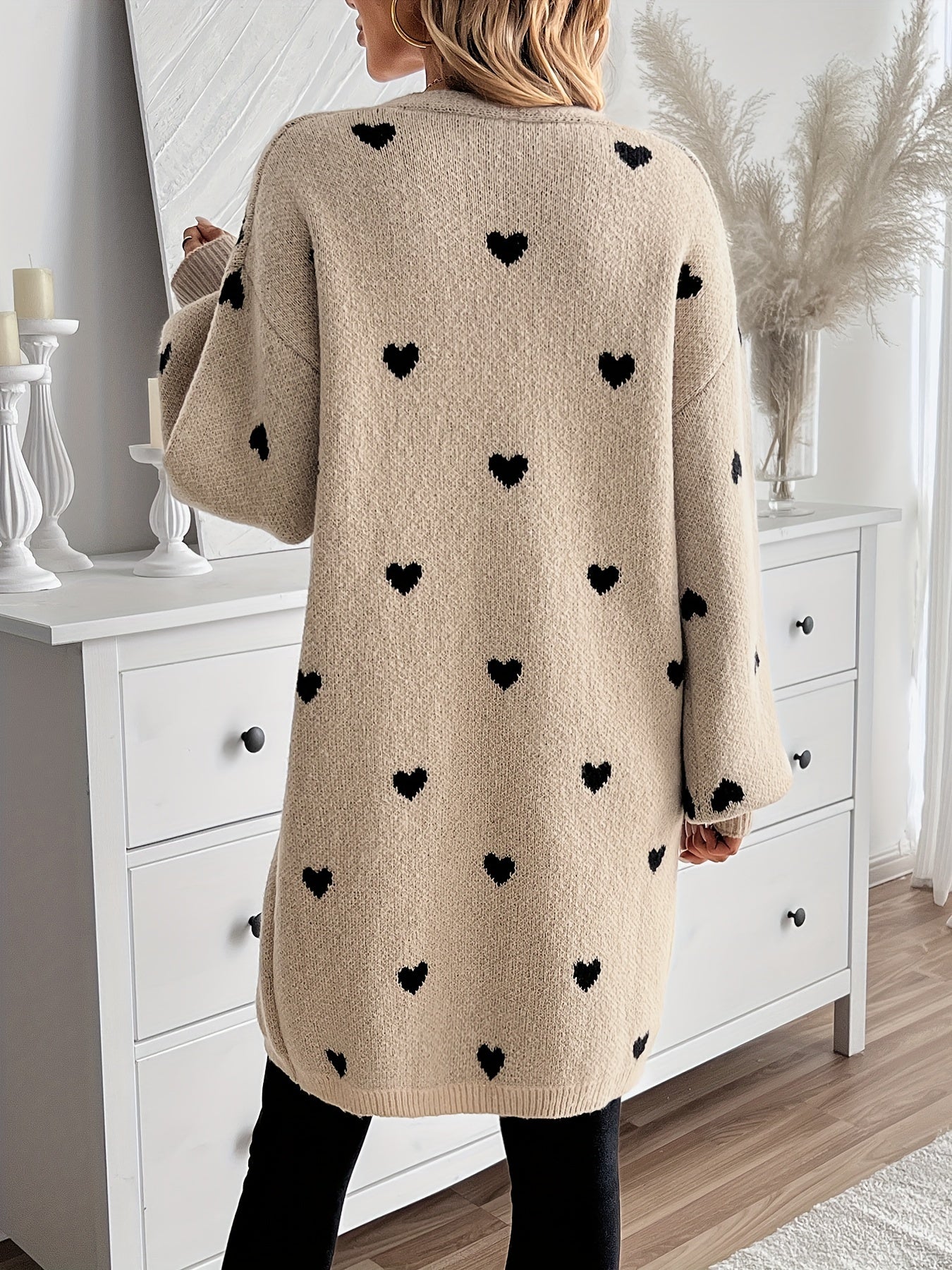 Mihi - Heart Elegance Cardigan