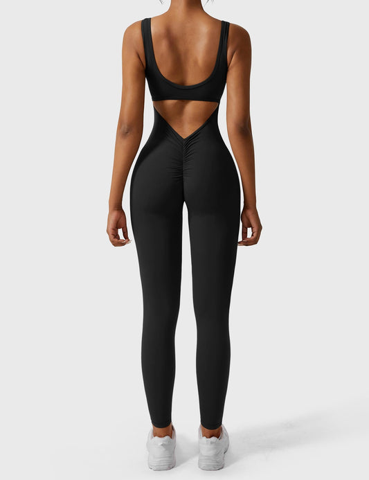 Yeoreo Lizvette V-Back Skinny Jumpsuit