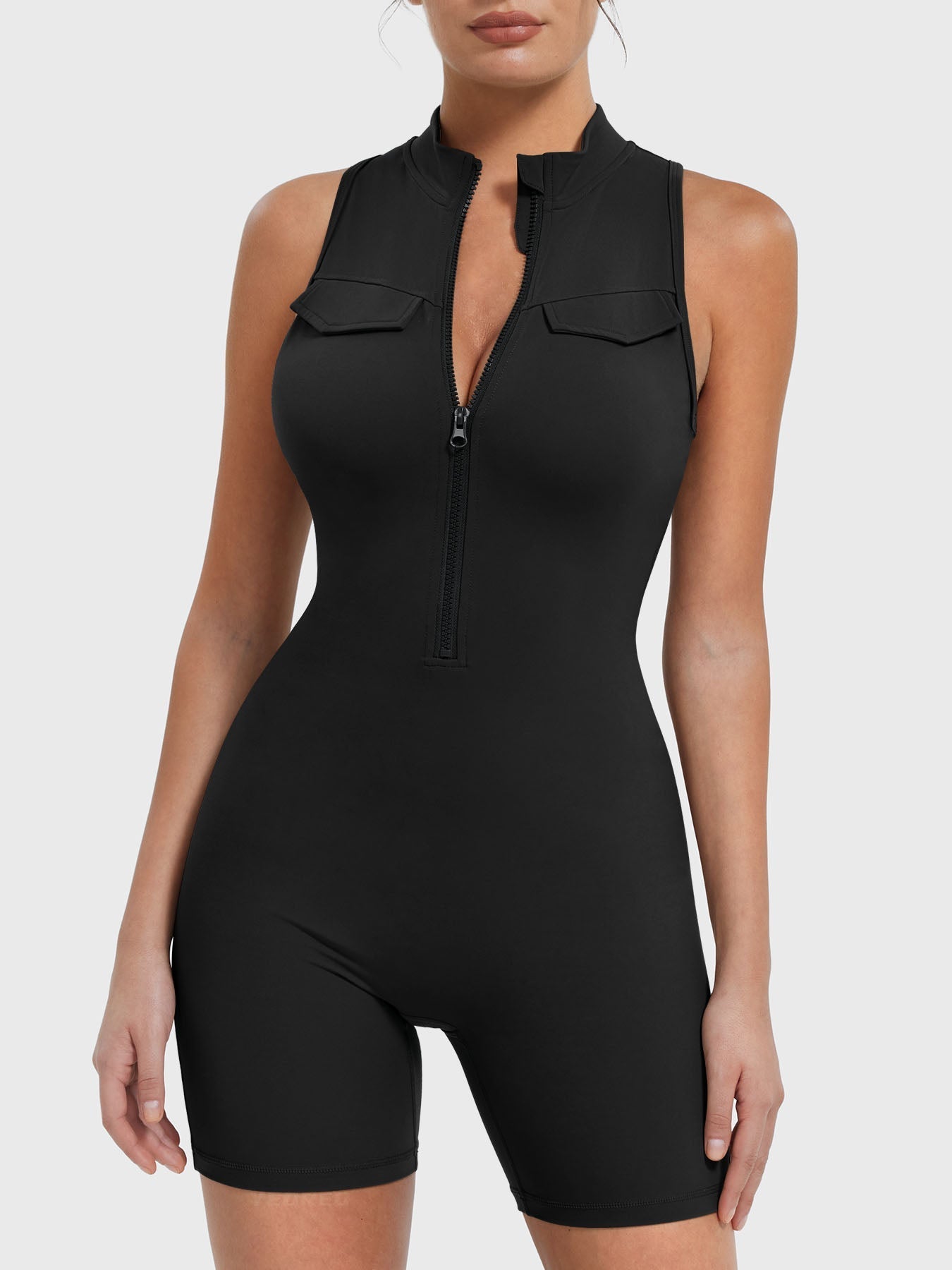 Yeoreo Samantha Cargo Romper with Pockets