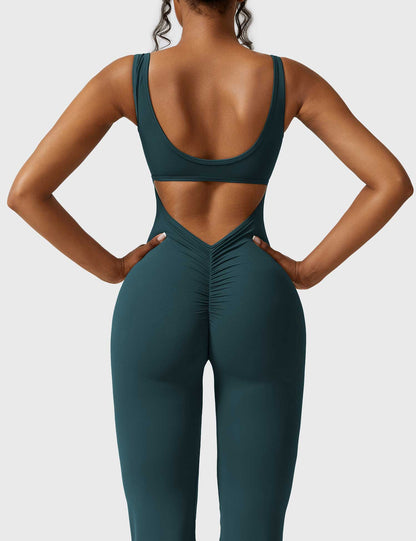 Yeoreo Lizvette V-Back Skinny Jumpsuit