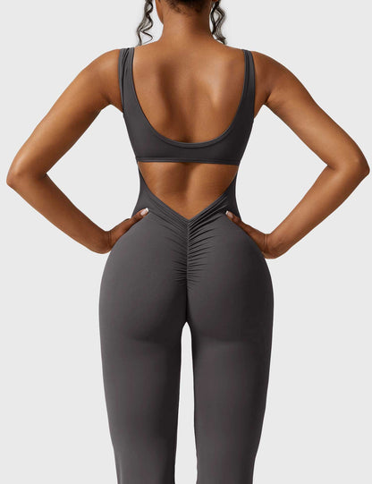 Yeoreo Lizvette V-Back Skinny Jumpsuit