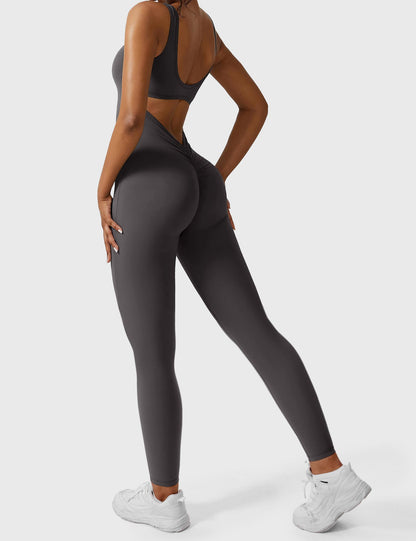 Yeoreo Lizvette V-Back Skinny Jumpsuit