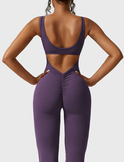 Yeoreo Lizvette V-Back Skinny Jumpsuit