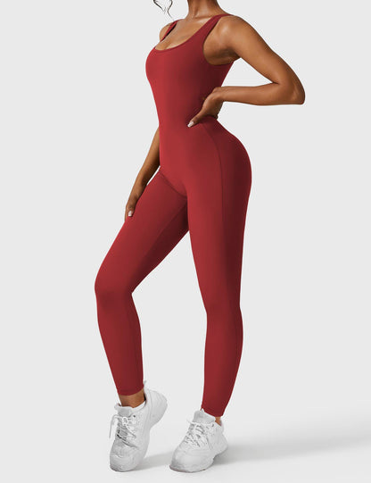 Yeoreo Lizvette V-Back Skinny Jumpsuit