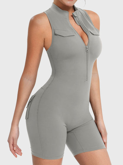 Yeoreo Samantha Cargo Romper with Pockets
