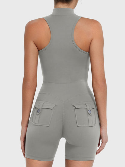 Yeoreo Samantha Cargo Romper with Pockets