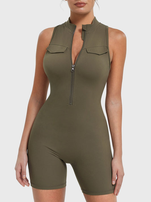 Yeoreo Samantha Cargo Romper with Pockets