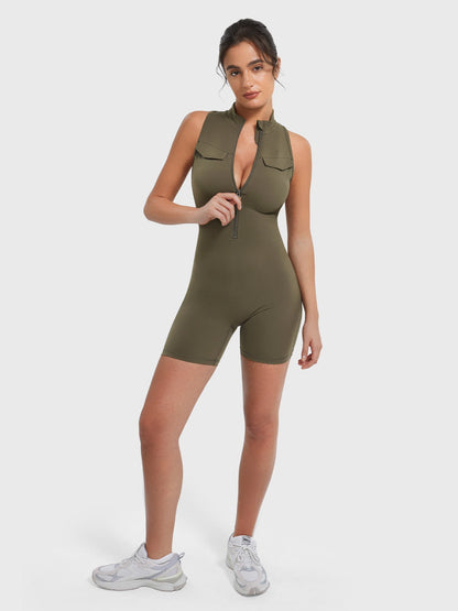 Yeoreo Samantha Cargo Romper with Pockets