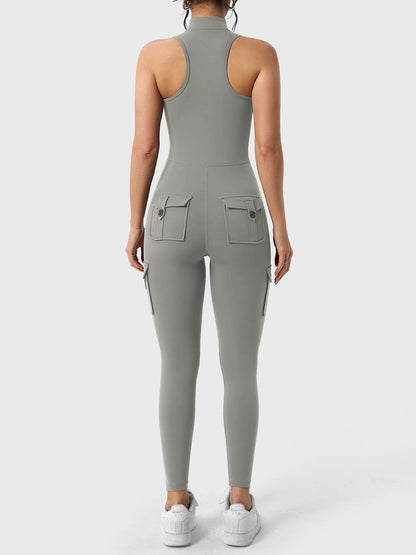 Yeoreo Samantha Cargo Jumpsuits with Pockets