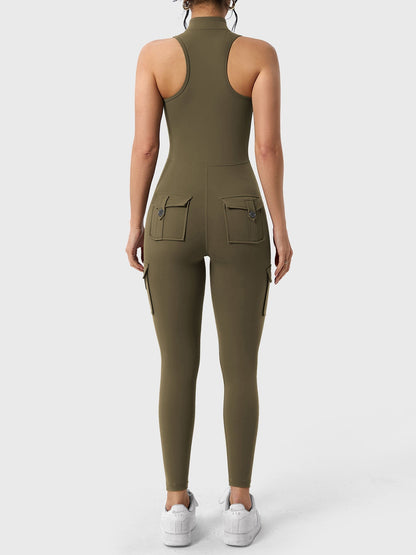 Yeoreo Samantha Cargo Jumpsuits with Pockets
