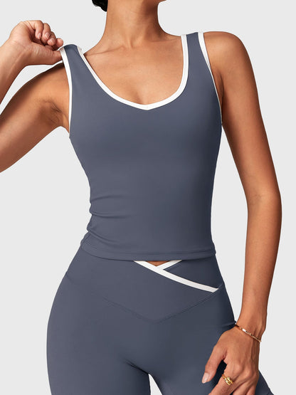 Yeoreo Alberta Contrast Trim Tank