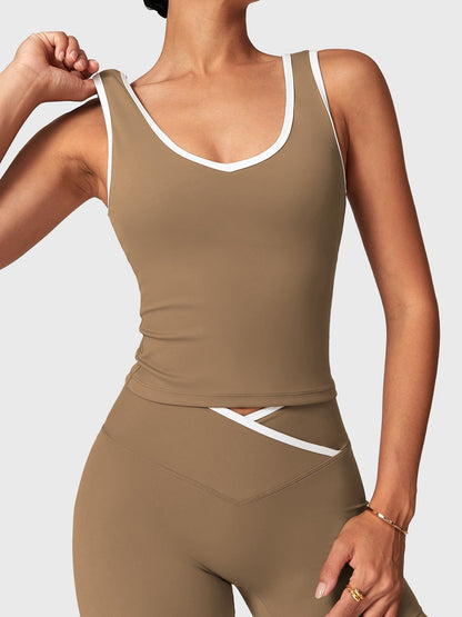 Yeoreo Alberta Contrast Trim Tank