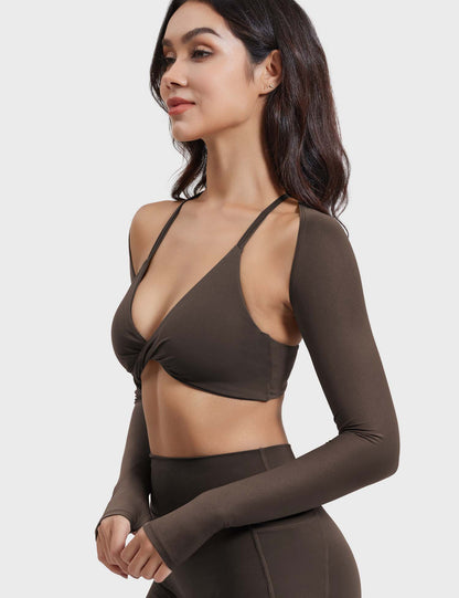 Yeoreo Kozie Long Sleeve Bolero Shrug