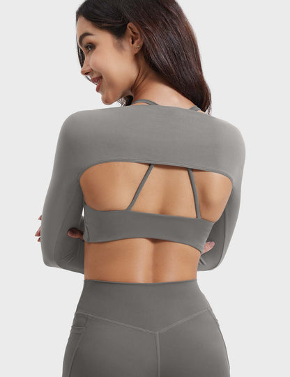 Yeoreo Kozie Long Sleeve Bolero Shrug