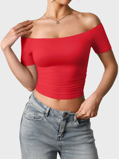 Yeoreo Luzlie Y2K One-Shoulder Top