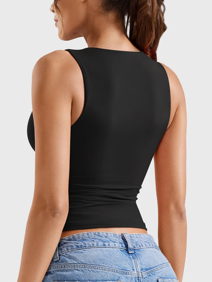 Yeoreo Laurisa Half Zip Tank Top