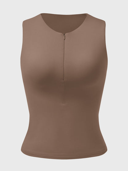 Yeoreo Laurisa Half Zip Tank Top