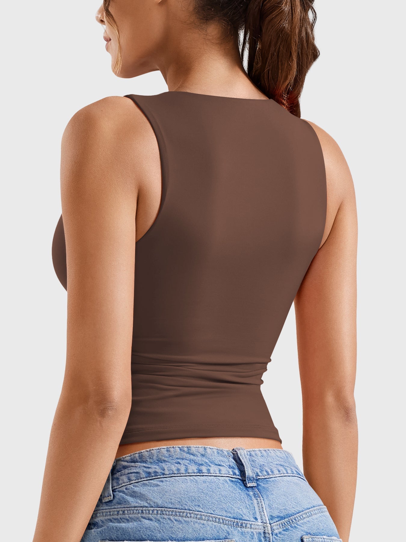 Yeoreo Laurisa Half Zip Tank Top