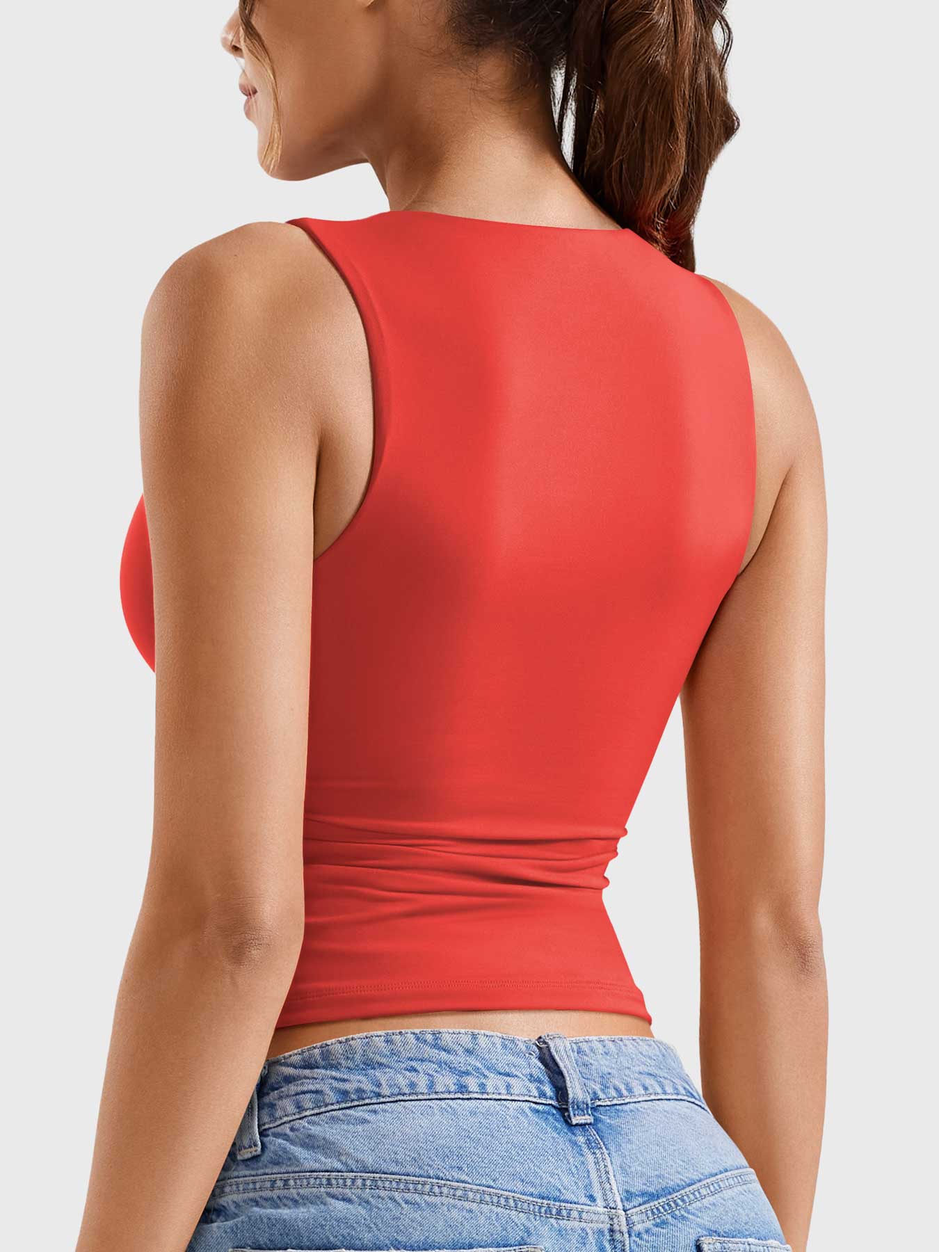 Yeoreo Laurisa Half Zip Tank Top