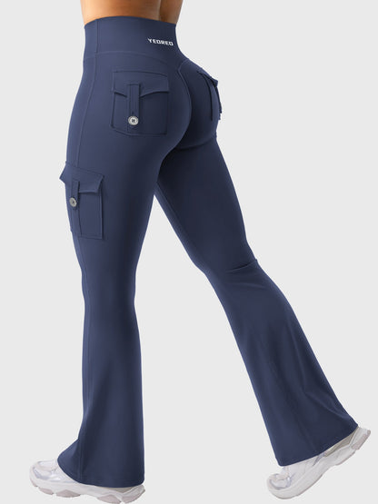 Yeoreo Hedda 30" Cargo Flared Leggings