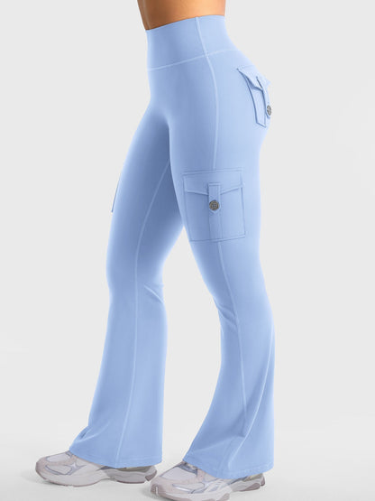 Yeoreo Hedda 30" Cargo Flared Leggings