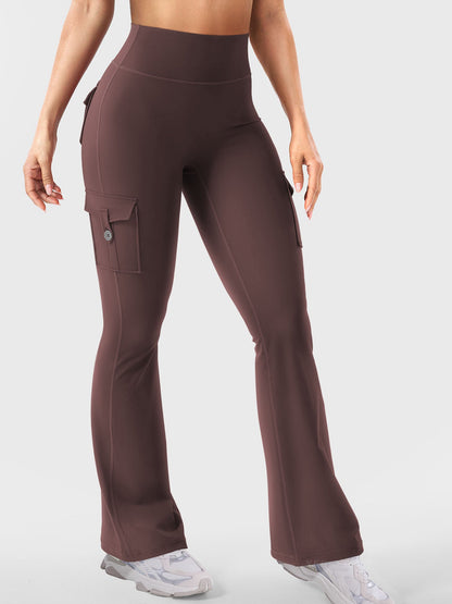 Yeoreo Hedda 30" Cargo Flared Leggings