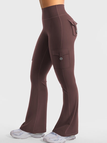 Yeoreo Hedda 30" Cargo Flared Leggings