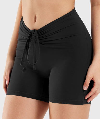 Yeoreo Ericane V-Waist Drawstring Shorts